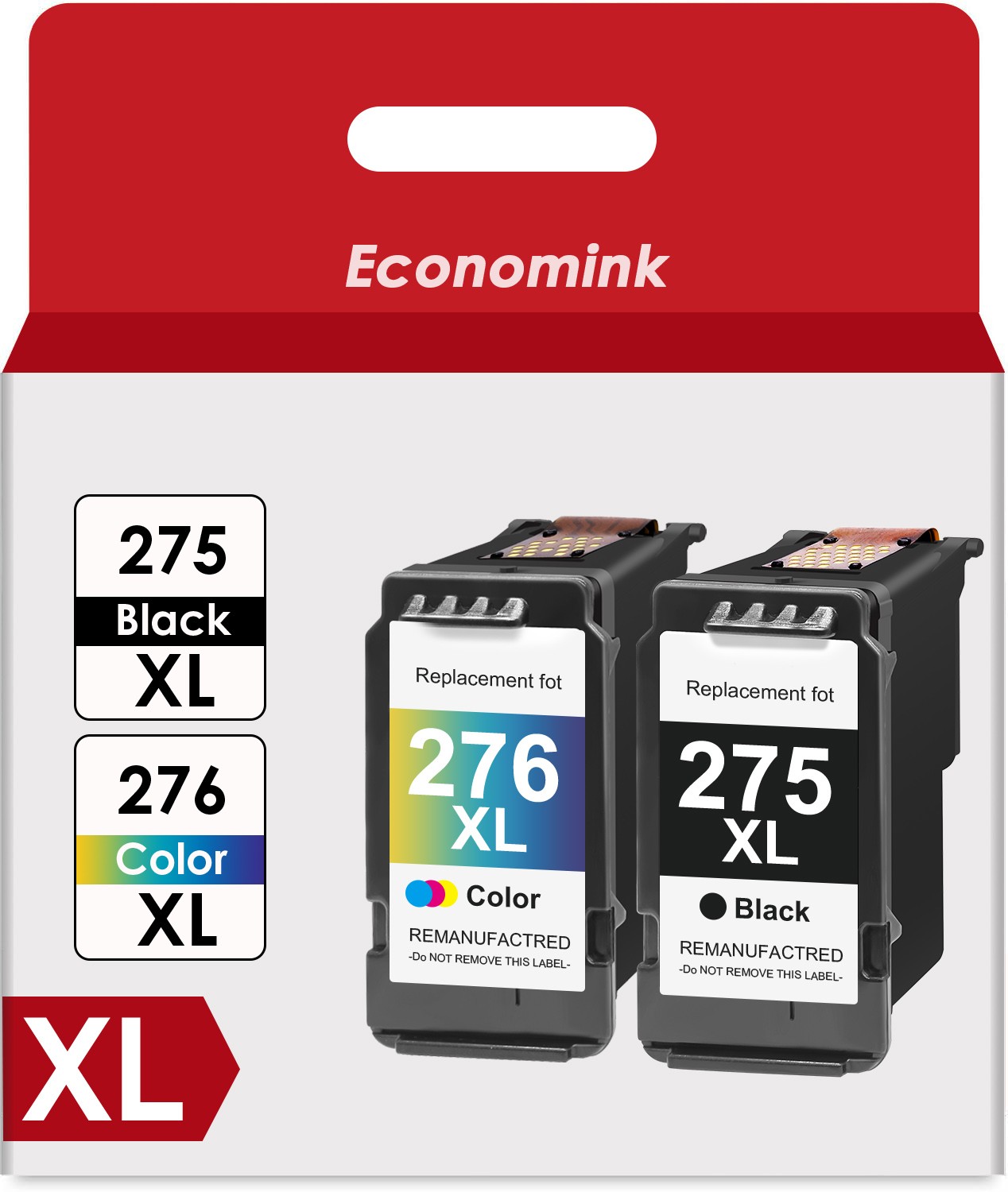 PG-275XL CL-276XL Black Color Ink Cartridge for Canon PIXMA TR4720 TS3520 TS3722