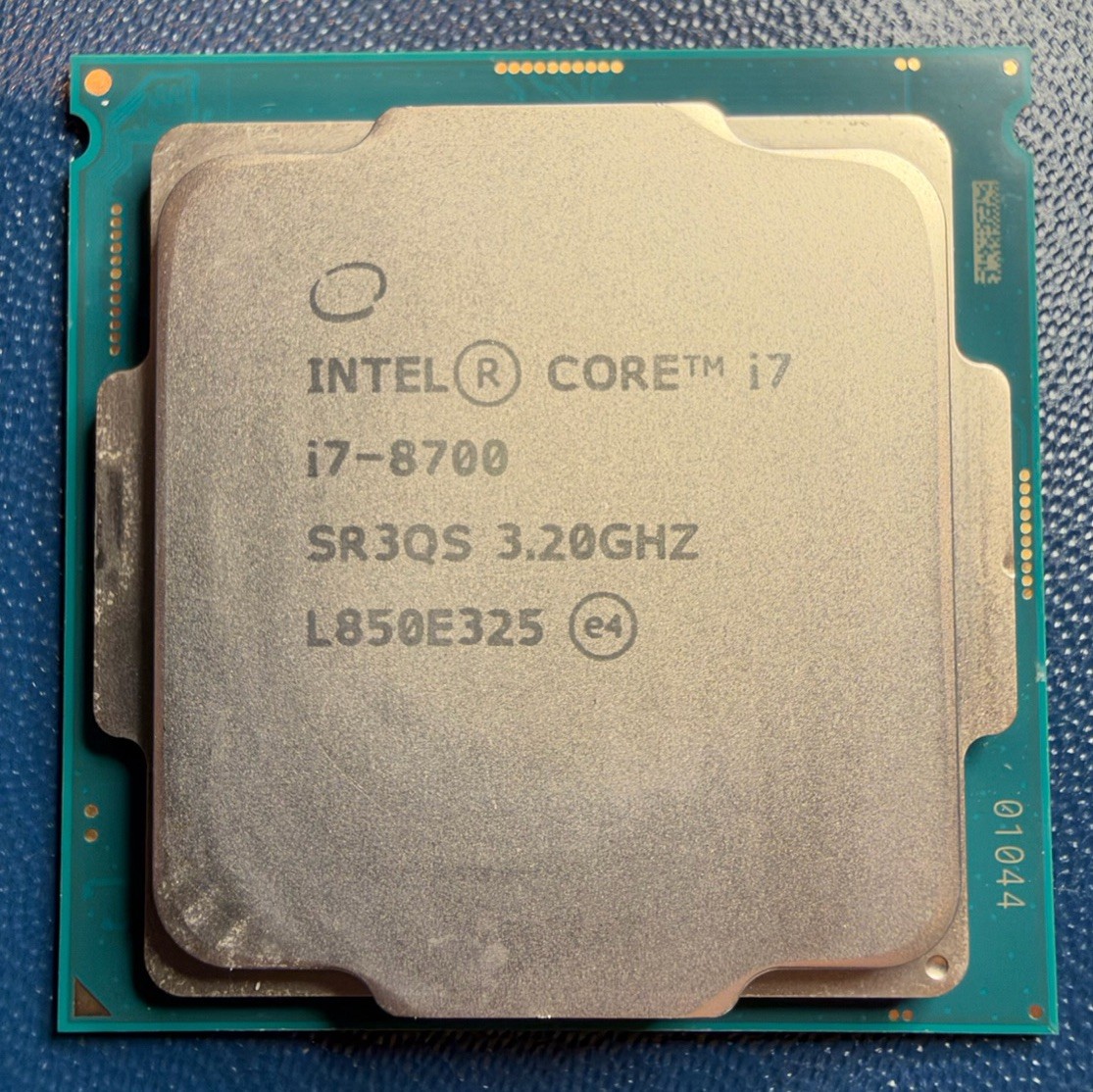 Intel Core i7-8700 Processor (3.2 GHz, 6 Cores, LGA 1151) - SR3QS