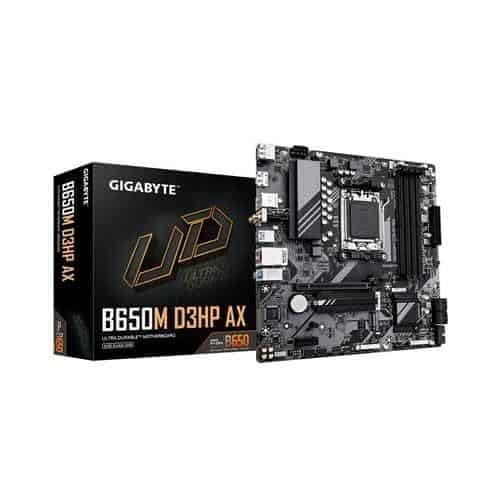 Gigabyte B650M D3HP AX Motherboard - Supports AMD AM5 CPUs, 5+2+2 Phases Digital