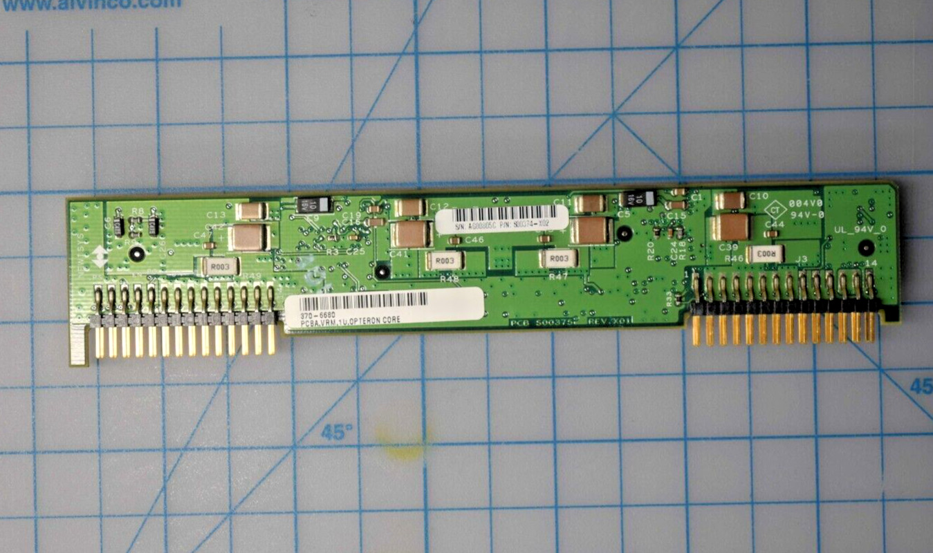 SUN MICROSYSTEMS S00374 CPU Voltage Regulator VRM Module Grade A 370-6680