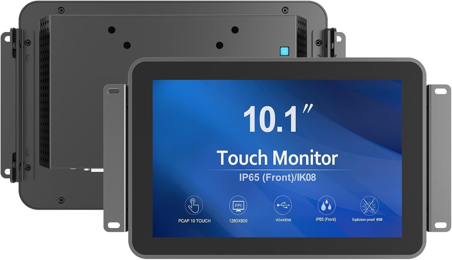 GreenTouch 10.1 Inch 1000 Nits Readable Multi Touch Open Touch Screen Monitor