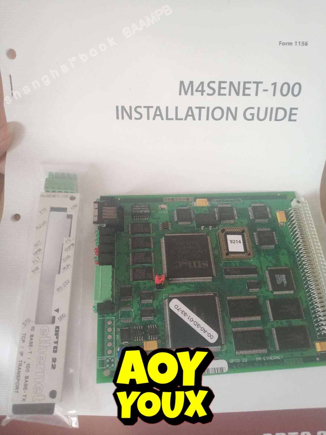  1PCS NEW OPTO22 M4SENET-100 Via DHL or Fedex