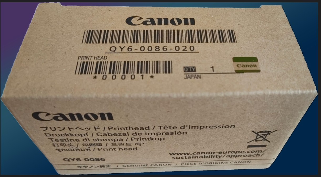 New Genuine Canon QY6-0086-020 printhead MX720 MX722 MX920 MX922 iX6820 iX8620