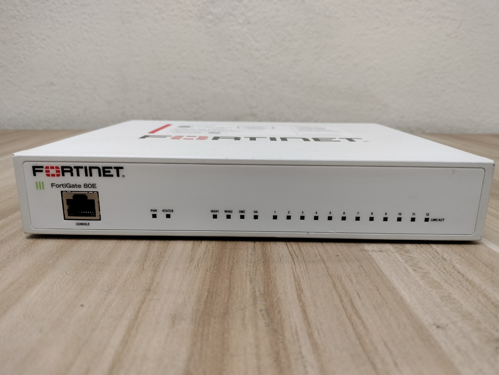 Fortinet FortiGate FG-80E Firewall Network Security Appliance | NO PWR ADAPTER
