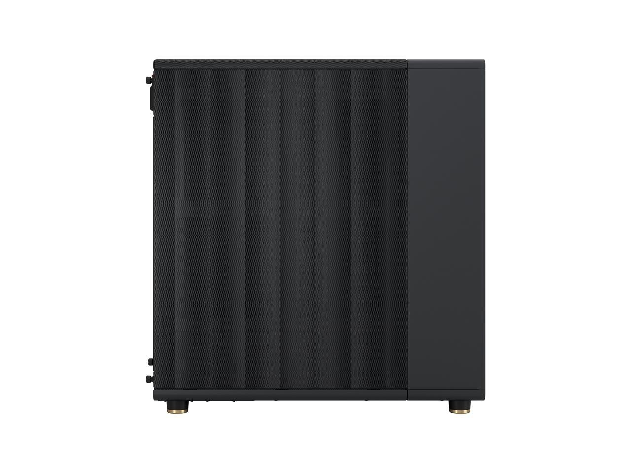 Fractal Design North ATX mATX Mid Tower PC Case - Charcoal Black Chassis with