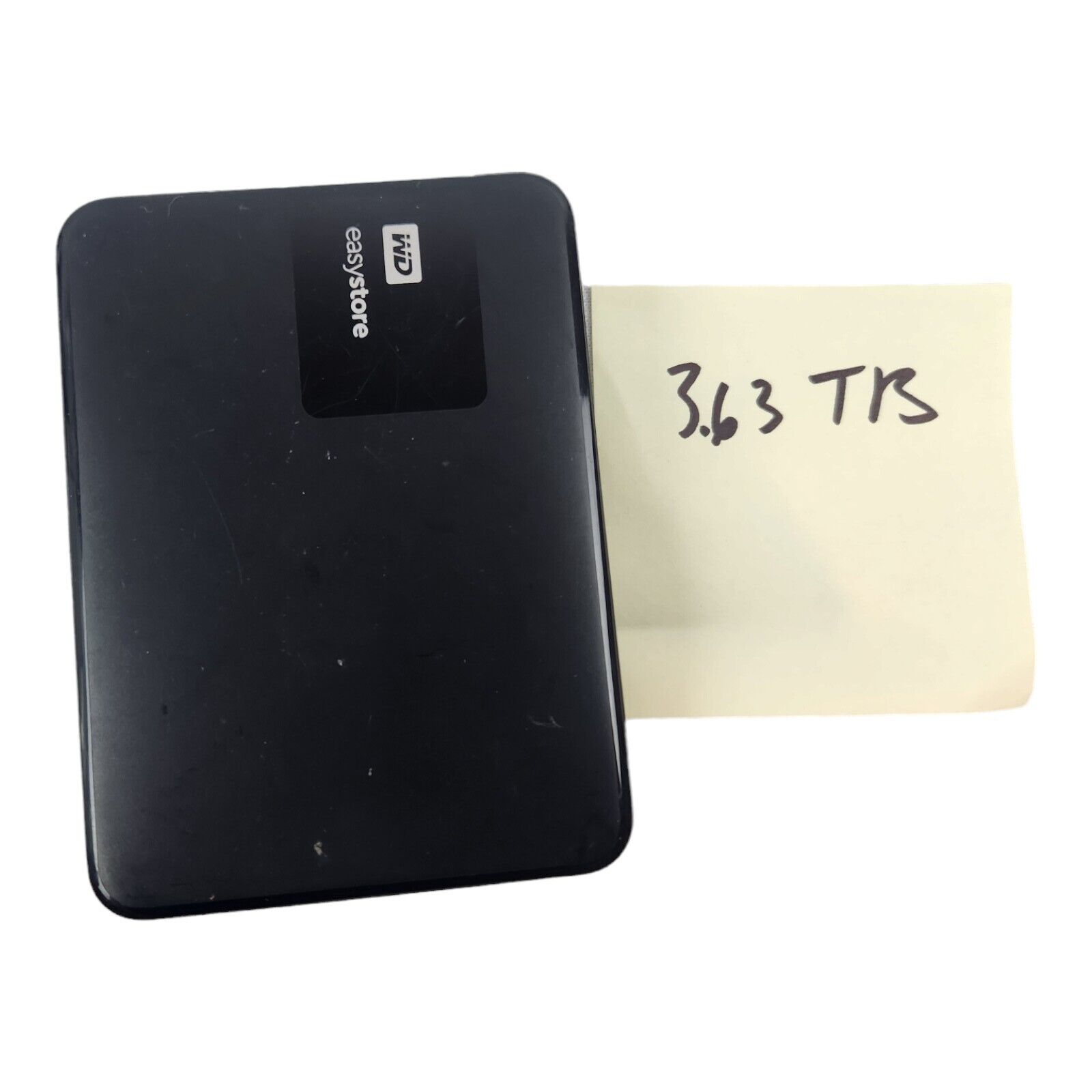 WD EasyStore External USB 3.0 Portable Hard Drive, 4TB, Black WDBKUZ0040BBK-UA