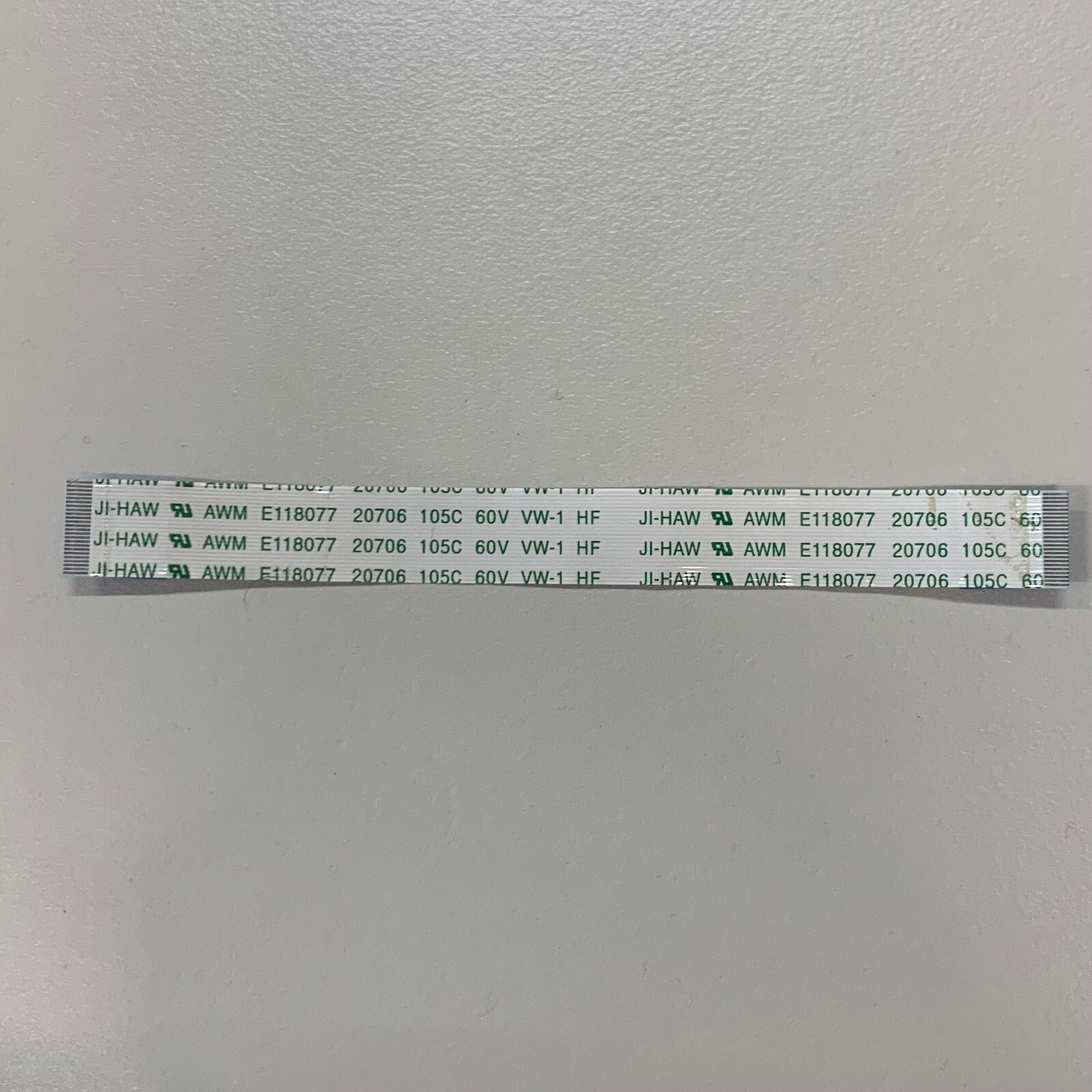 Genuine AWM 20706 24-Pin 127mm x 12mm Ribbon Cable TennRich 105C 60V E118077