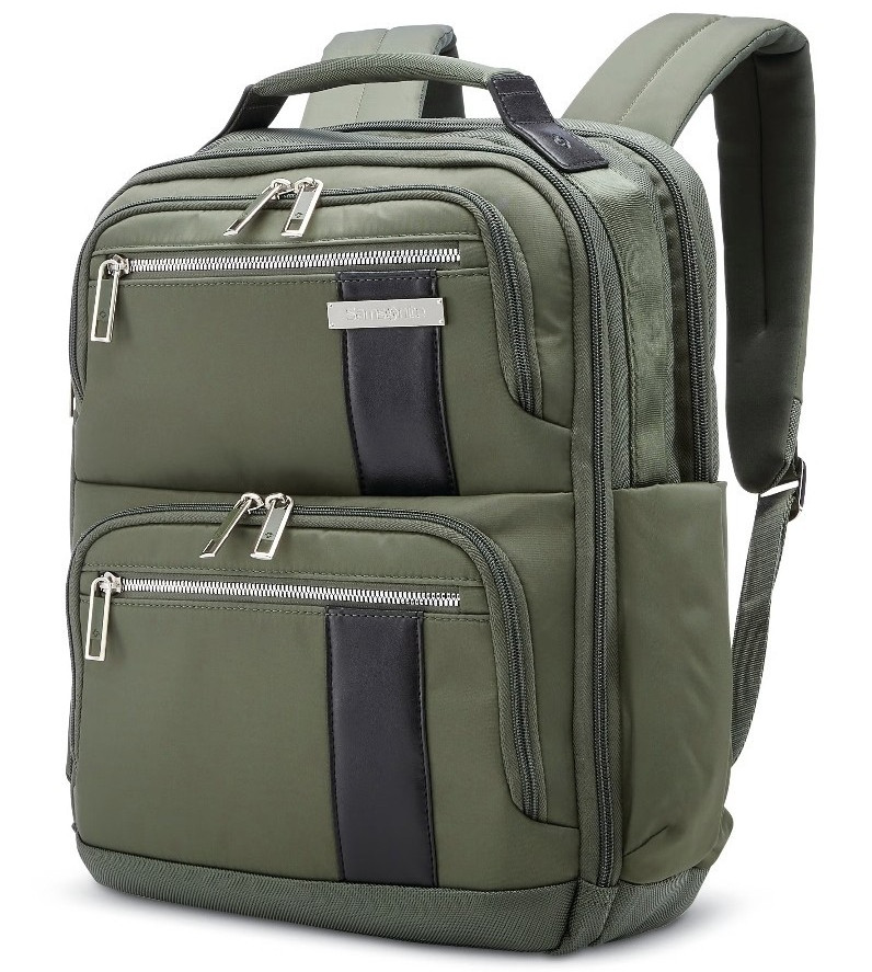 Samsonite NuRoad Ladies 14.1" Backpack Military Green Color