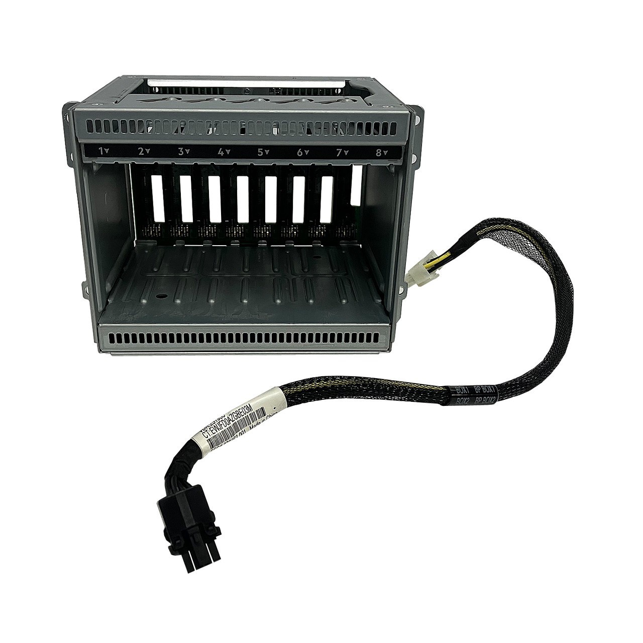 HPe 874568-B21 ML350 G10 8SFF Drive cage kit w/ backplane and cable 874978-001