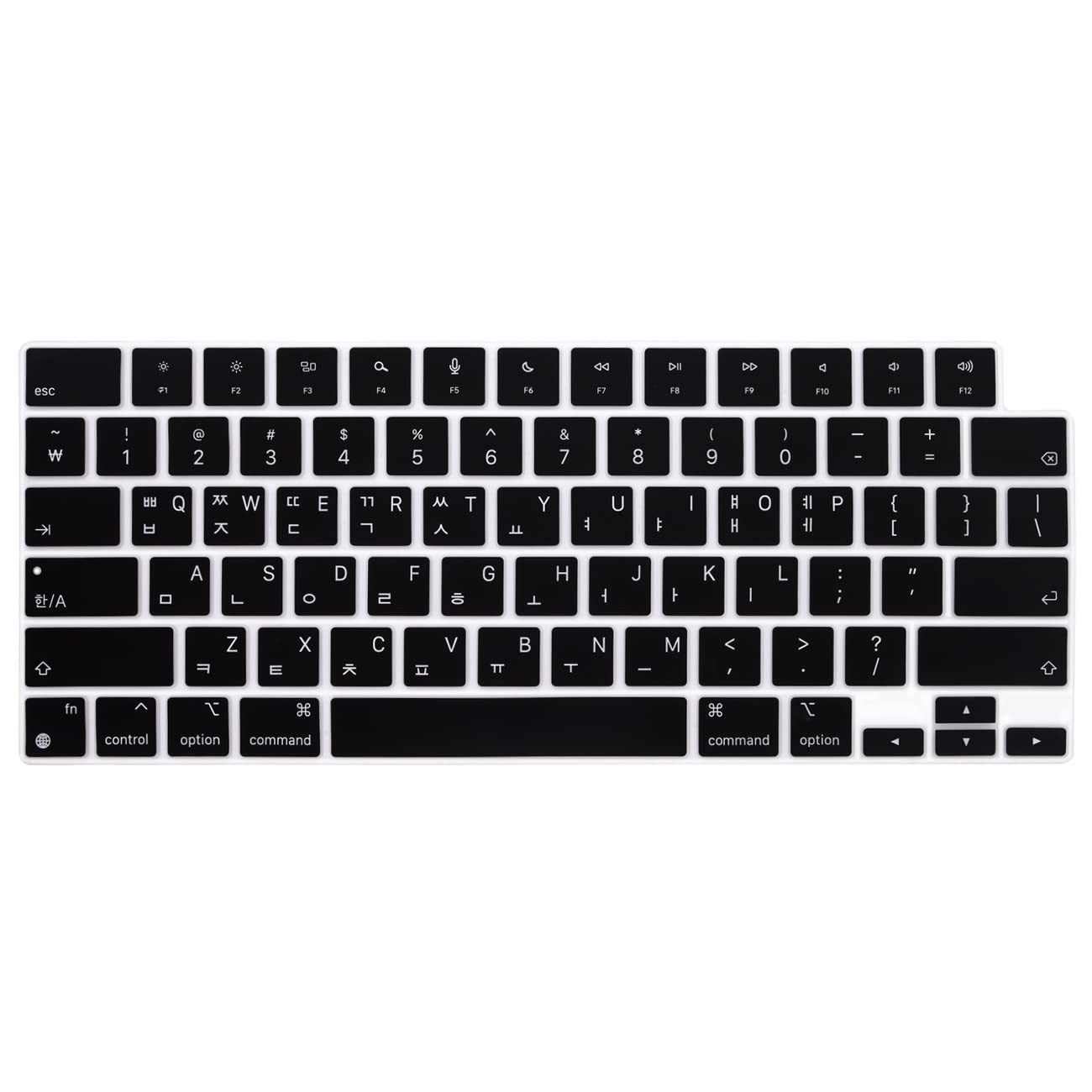 ProElife Korean Keyboard For 2023-2021 Pro 14'' 16''/Air 13.6'' 15'', BLACK