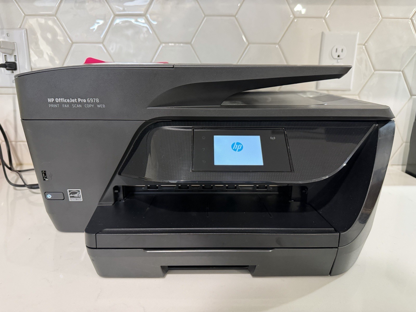 HP OfficeJet Pro 6978 All-in-One Inkjet Printer T0F29A 175 Page Count - Tested