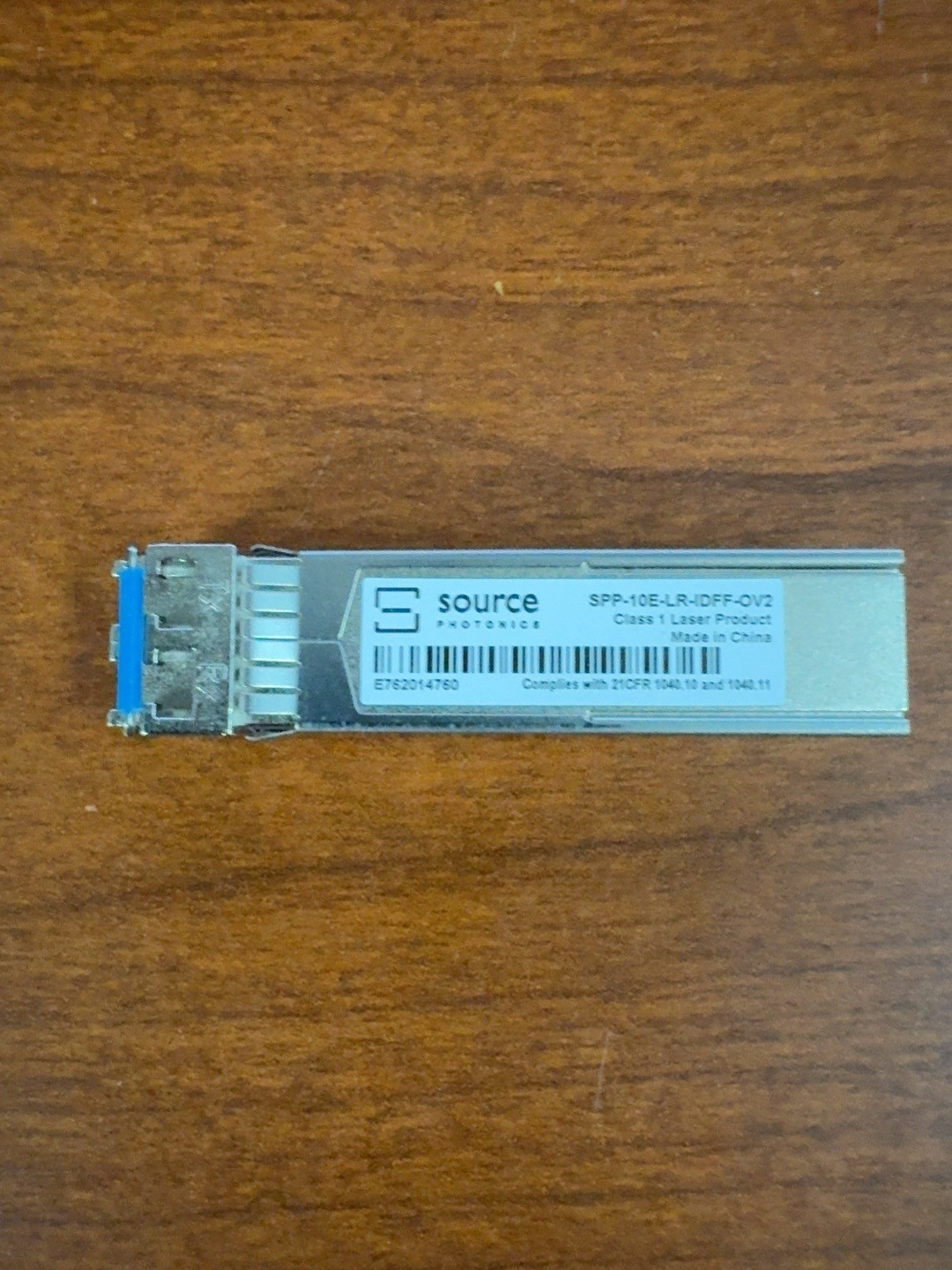 Source Photonics SPP-10E-LR-IDFF-OV2 10GBASE-LR 1310nm 10km SFP+ SMF LC