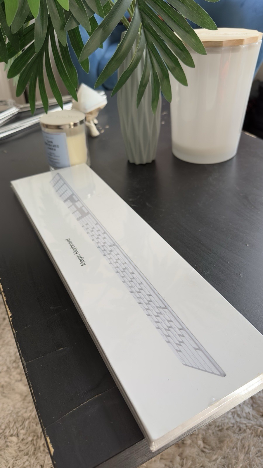 Apple Magic Keyboard White Wireless Bluetooth Keyboard Full Size English Layout
