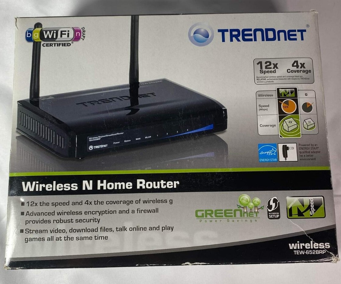 TRENDnet TEW-652BRP v2.1R N300 Wireless N Router