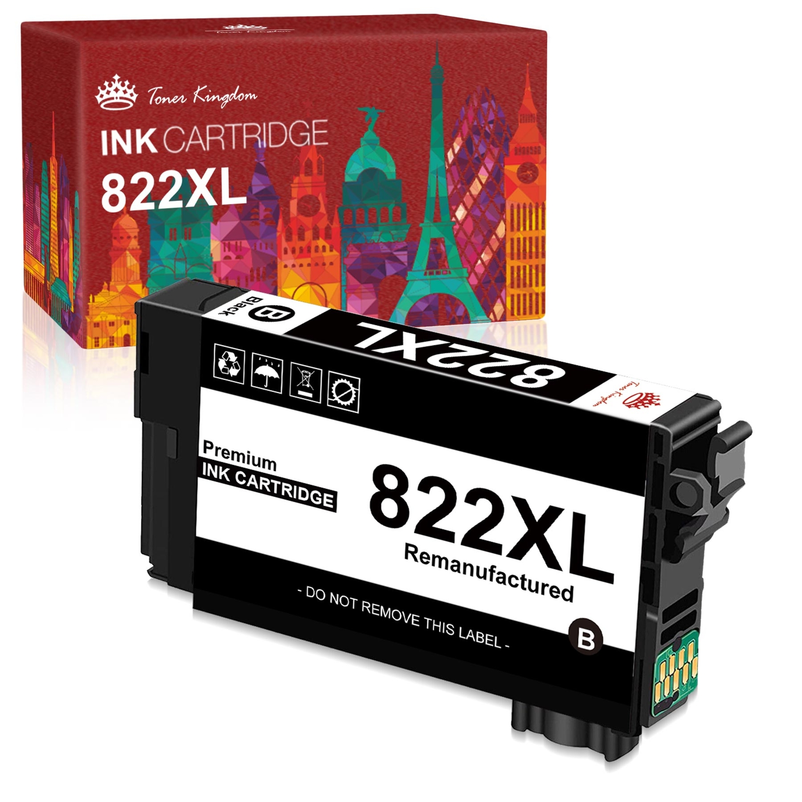 822XL T882XL Ink Cartridge For Epson WorkForce Pro WF-3820 WF-4820 WF-4833 Lot