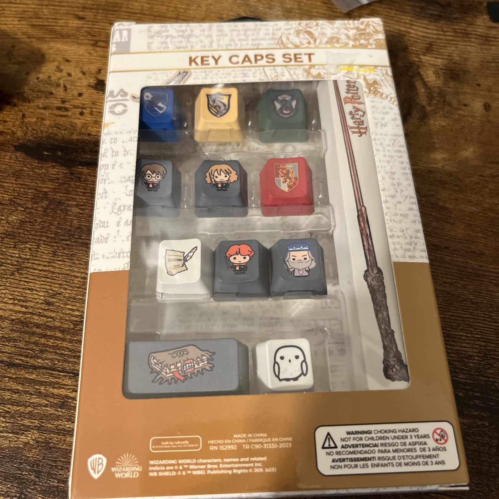 Harry Potter Key Caps Set interchangeable for mechanical keyboards *New Sealed*