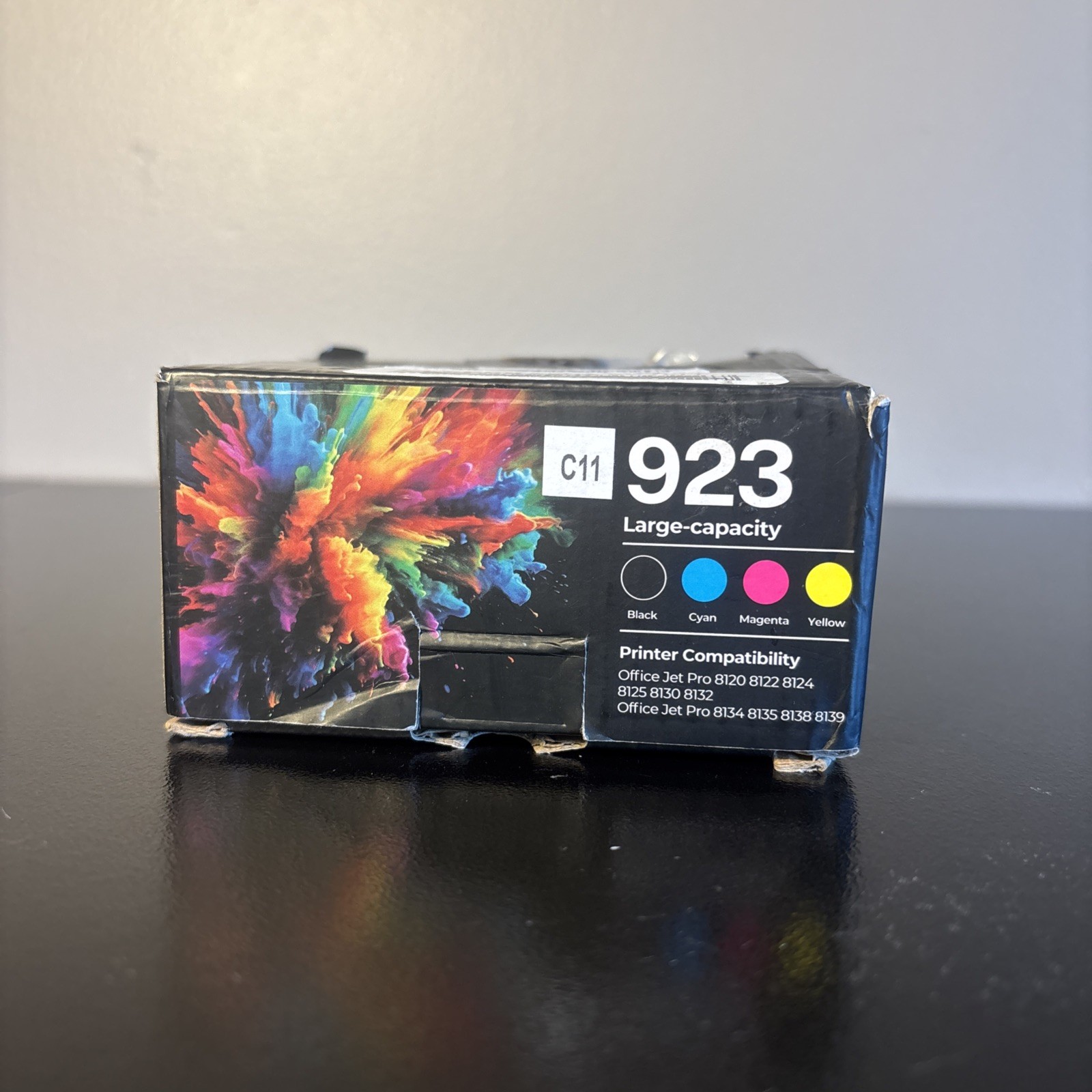 923 Compatible Inkjet Cartridge Set BK/C/M/Y for HP OfficeJet Pro 8120+ MPN