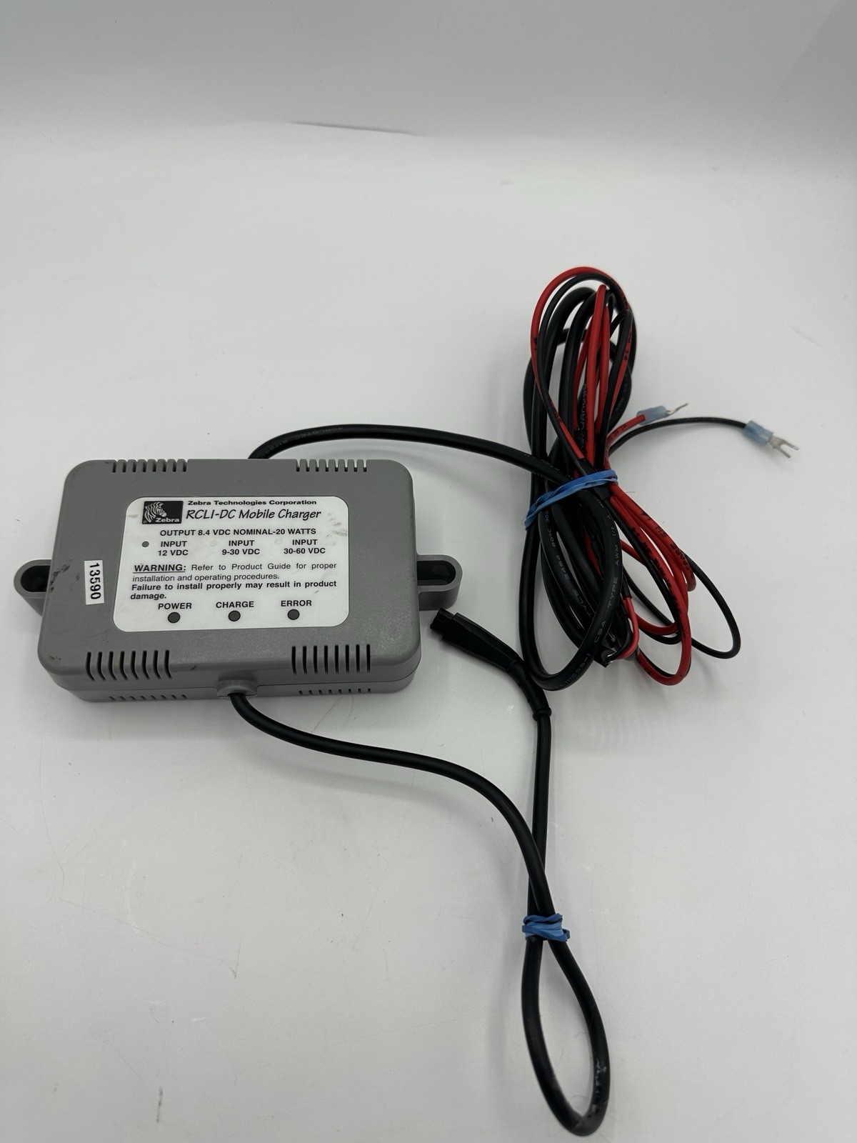 Zebra RCLI-DC Mobile Charger CC16614-G9 8.4V Vehicle Charger OEM