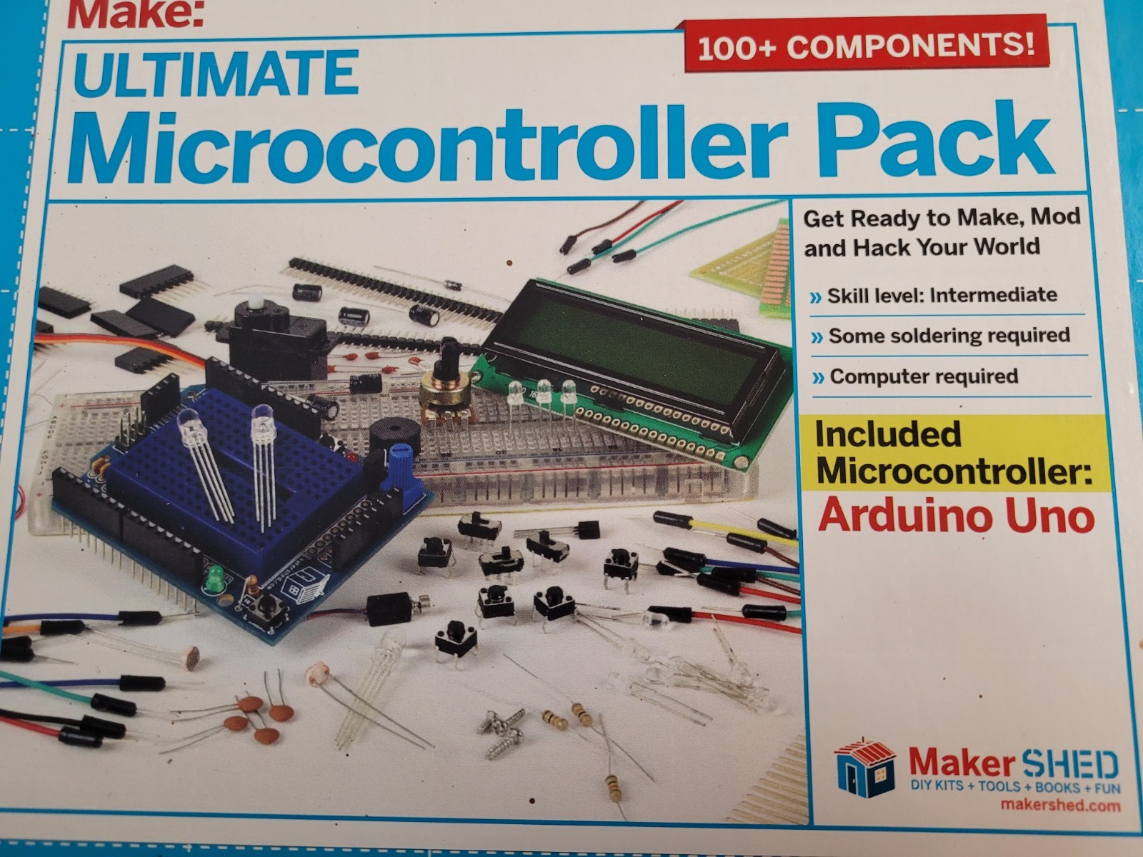 Complete Arduino Starter Kit: Microcontroller, Modules  for Beginners
