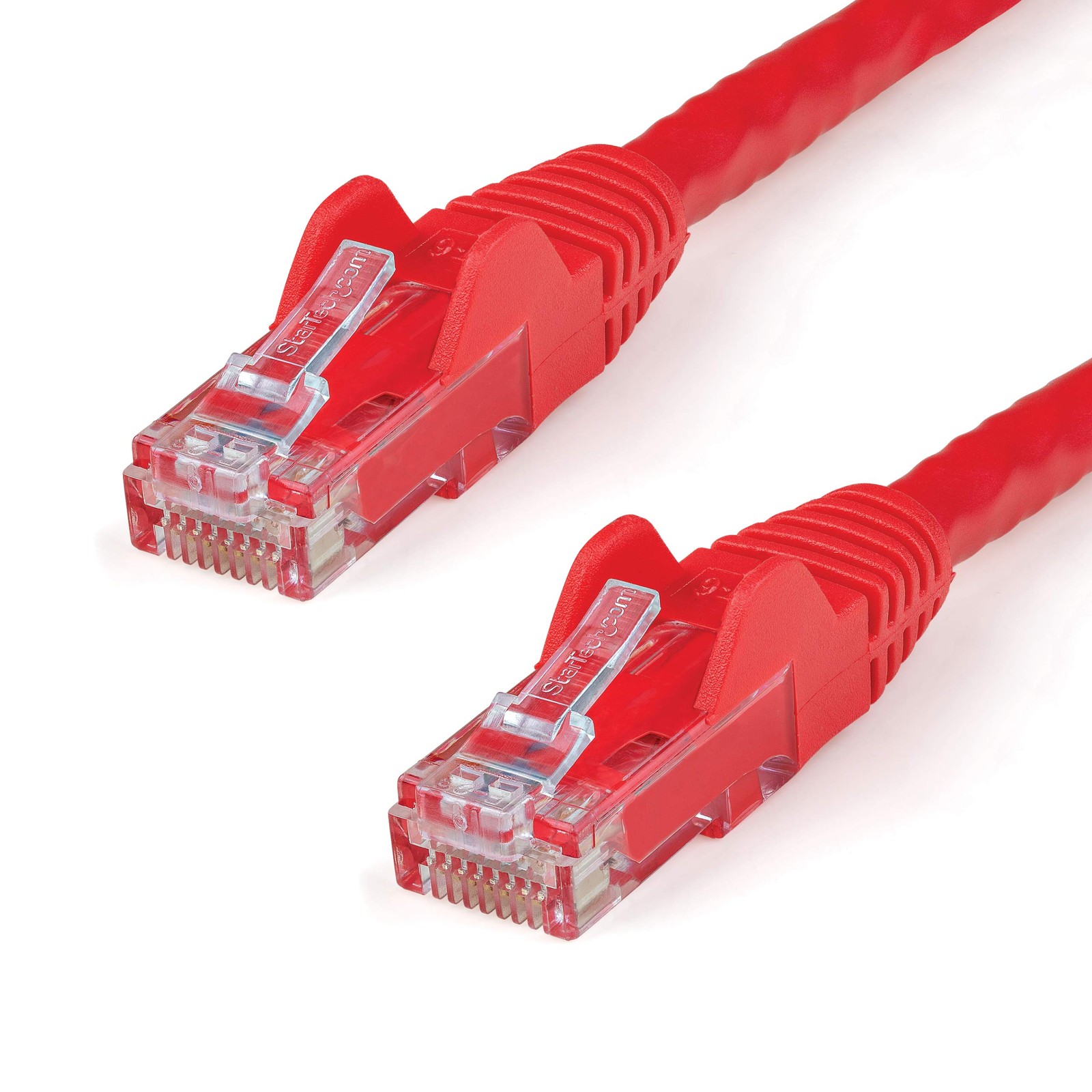 StarTech.com 2m CAT6 Ethernet Cable - Red CAT 6 Gigabit Ethernet Wire -650MHz 10