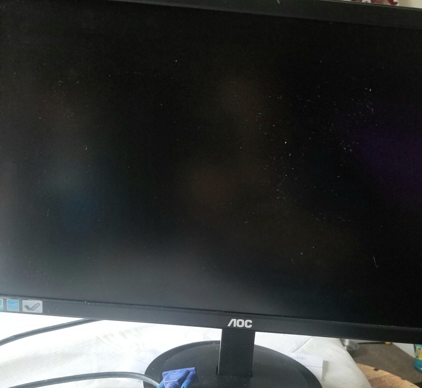 AOC E2280SWDN LCD LED 22" Monitor