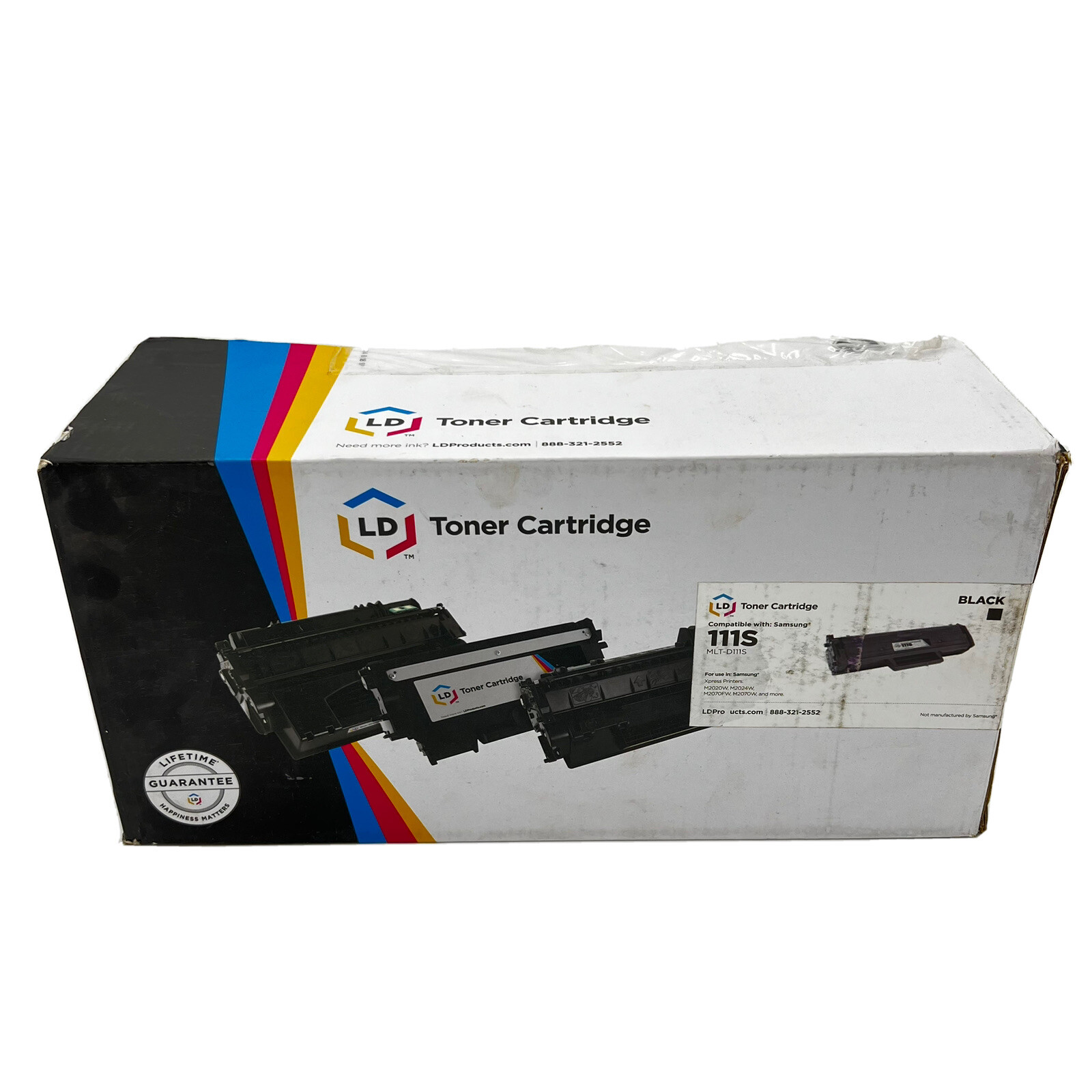LD Toner Cartridge Fits Samsung MLT-D111S Black Xpress M2020W M2070FW Printers