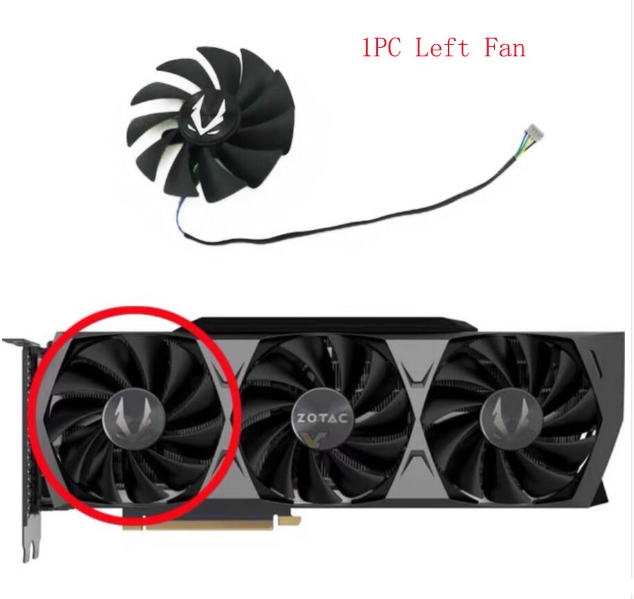 For ZOTAC RTX3090 30080ti 3080 3070ti AMP Graphics Card Cooling Fan GA92S2U