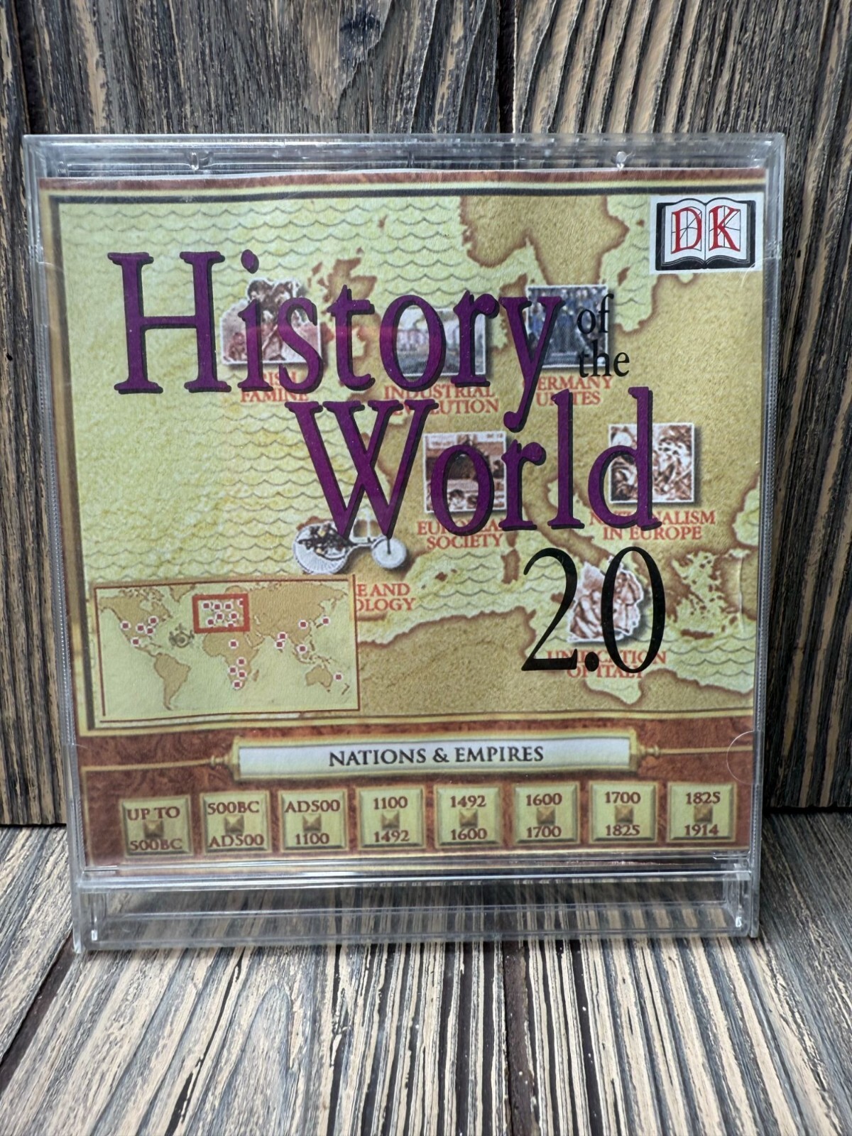 History Of The World 2.0 Eyewitness Interactive CD-ROM For Windows