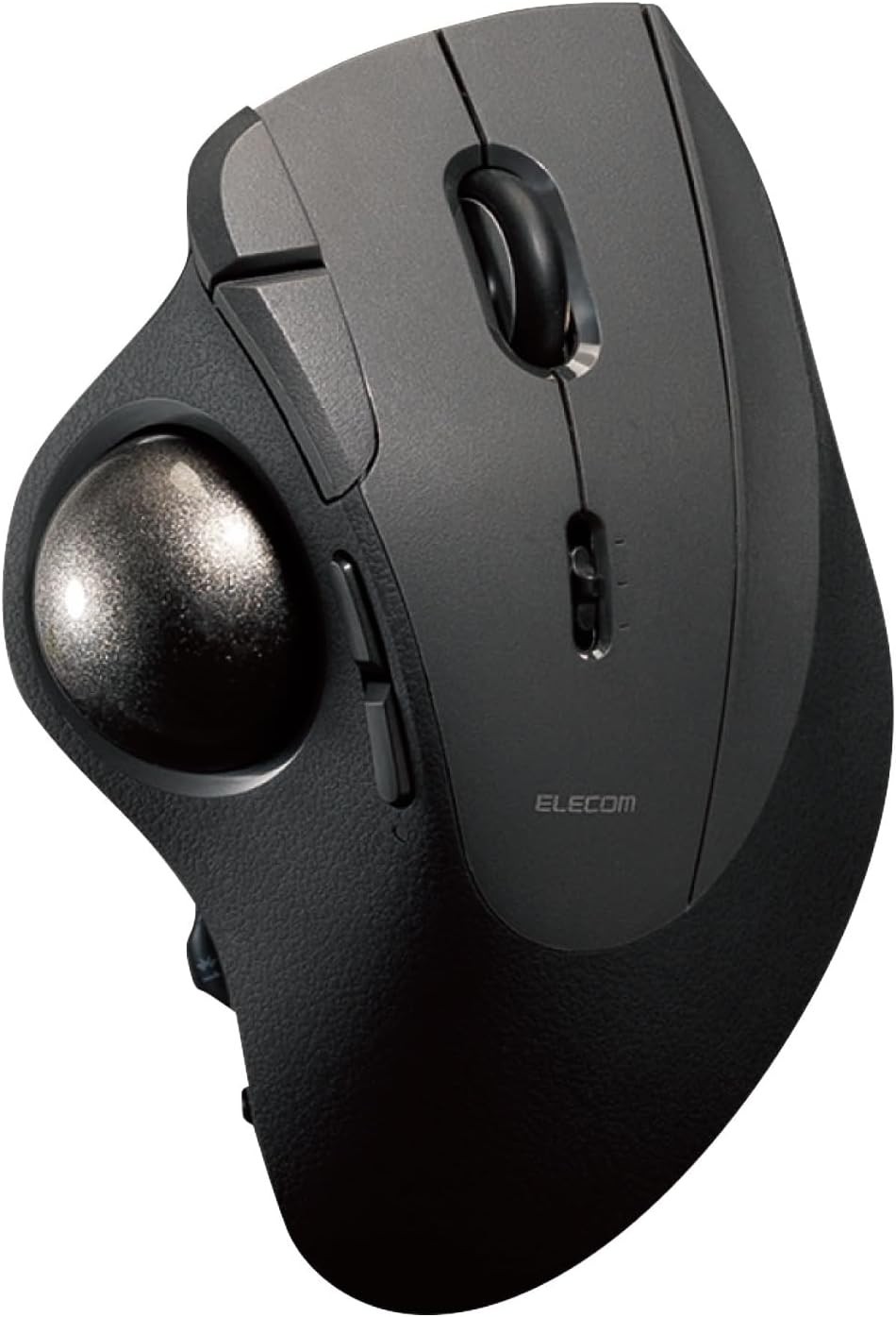 ELECOM IST PRO Trackball Mouse Bluetooth 2.4GHz Wired Multi-Connection