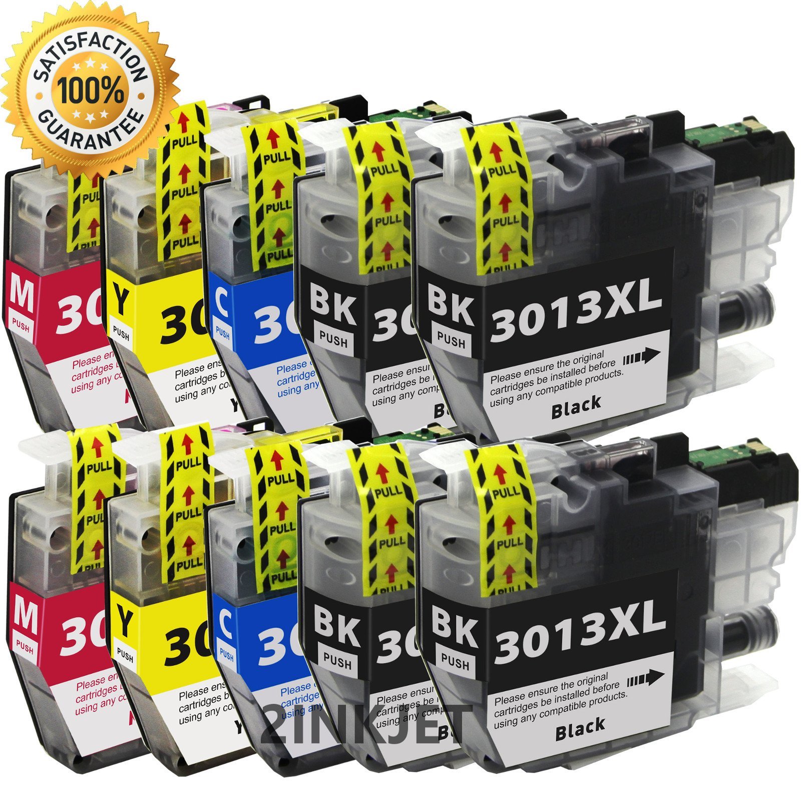 10PK LC-3013 LC3013 XL Ink Cartridge FITS Bro. for MFC-J491DW J497DW J690DW J895