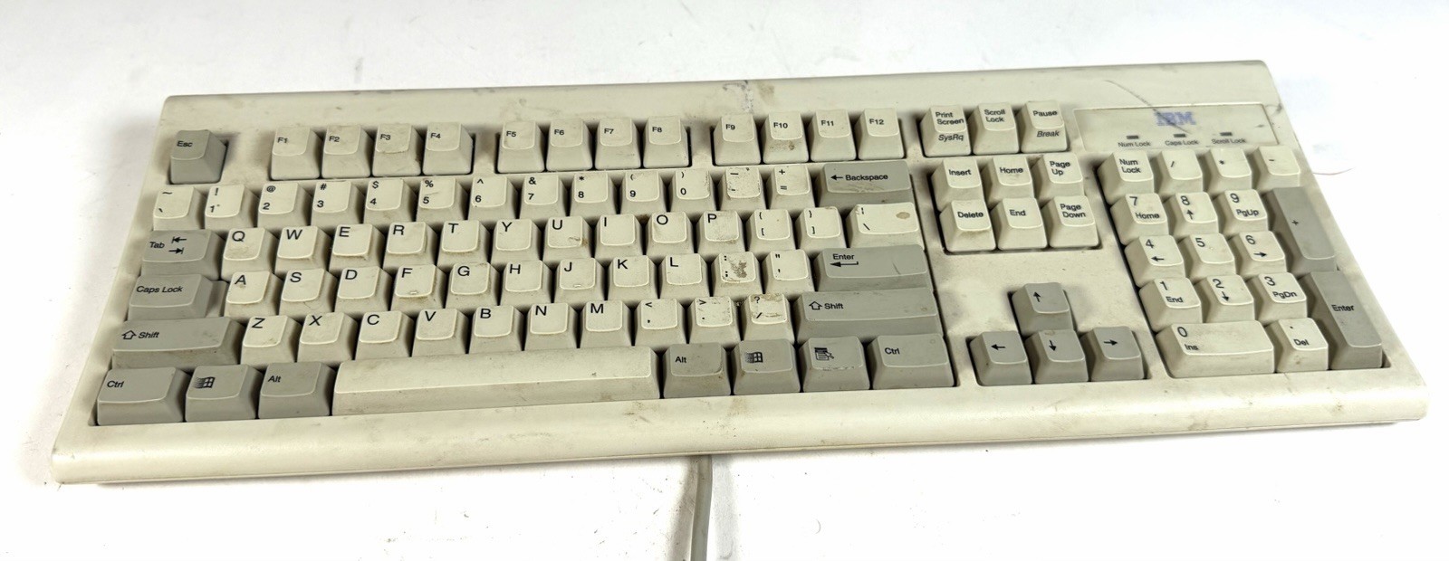 Vintage IBM KB-8923 PS/2 Wired Membrane  Keyboard - Tested