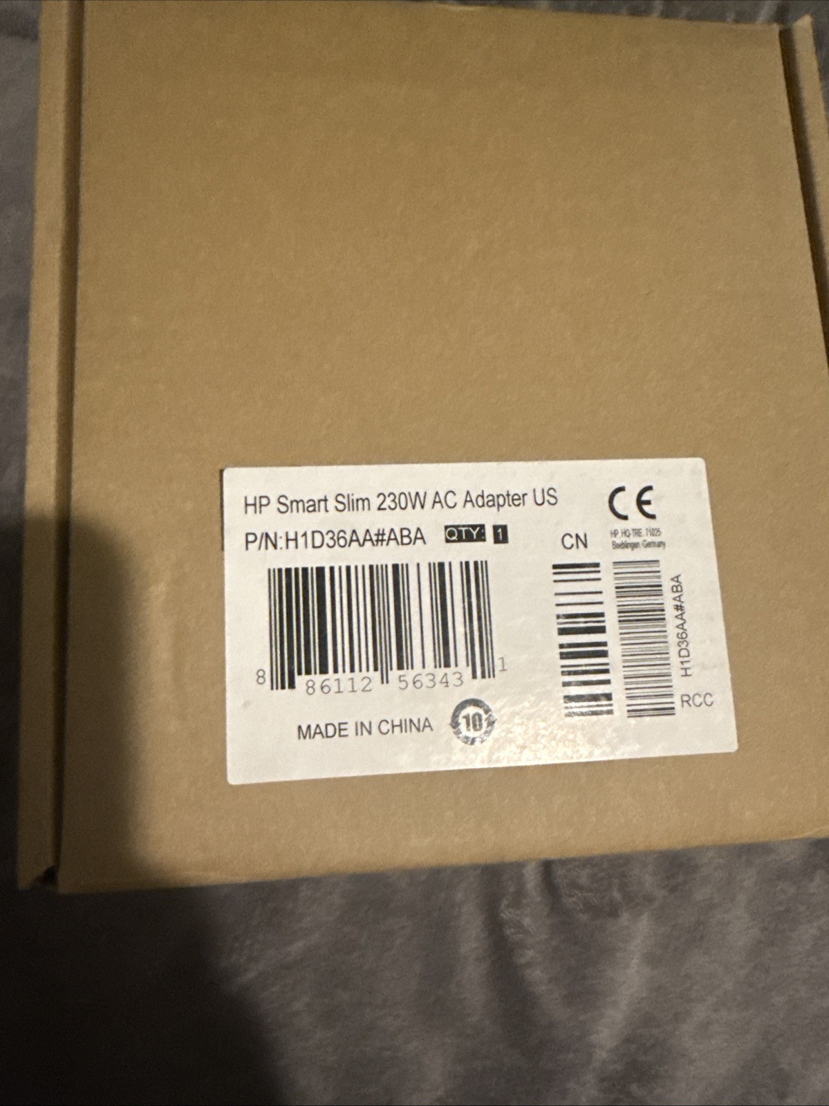 HP Smart Slim 230W AC Adapter