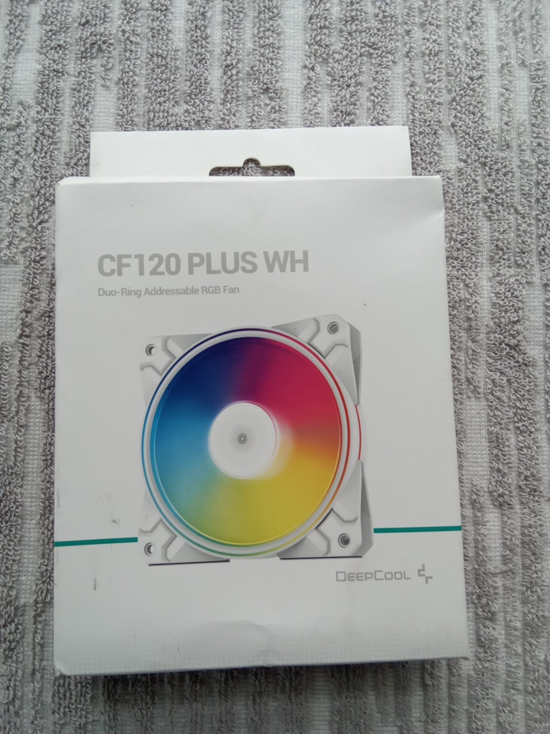 DeepCool CF120 Plus WH Duo - Ring Addressable RGB Fan