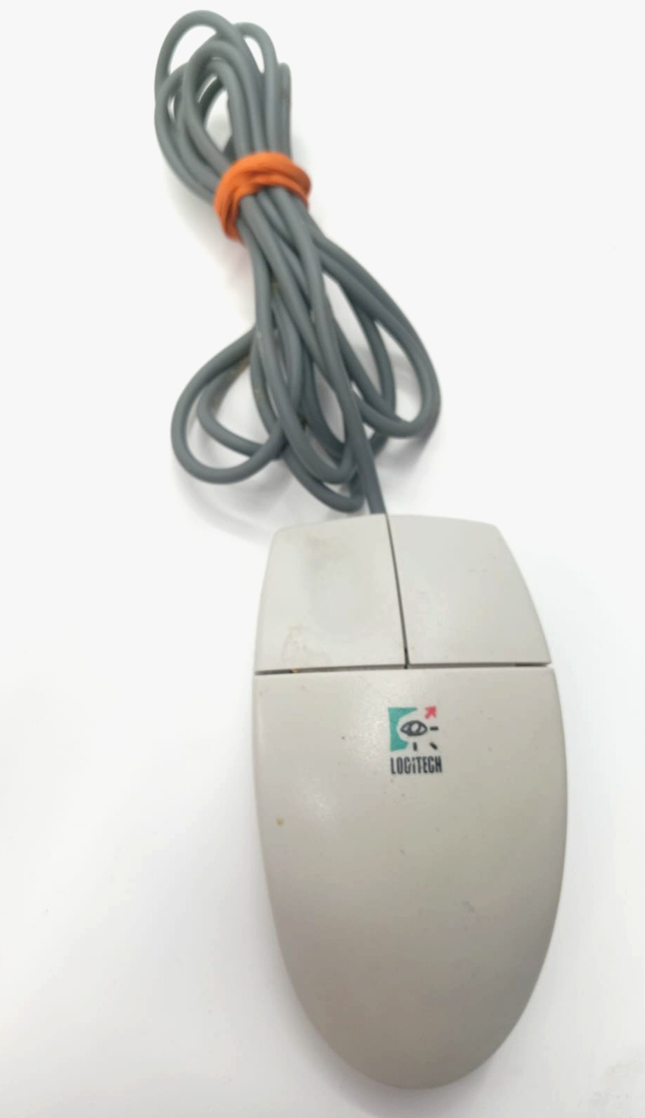 Vintage Logitech 2 Button PS/2 Mouse Model M-S34