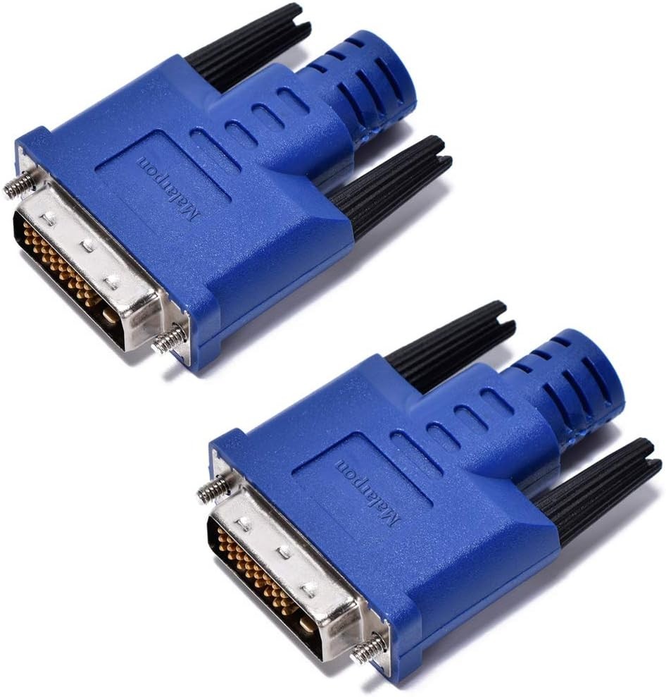 2PCS  DVI Dummy Plug Headless Ghost Graphics Card Display Emulator 1920x1080@60h