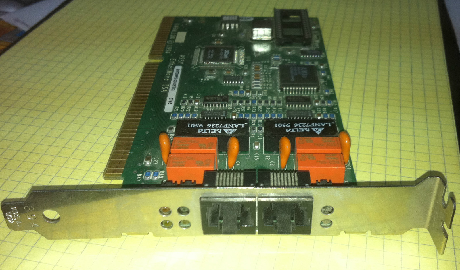 Farallon YPN880-TP/5 16-Bit ISA EtherWave Dual Port Network Adapter 