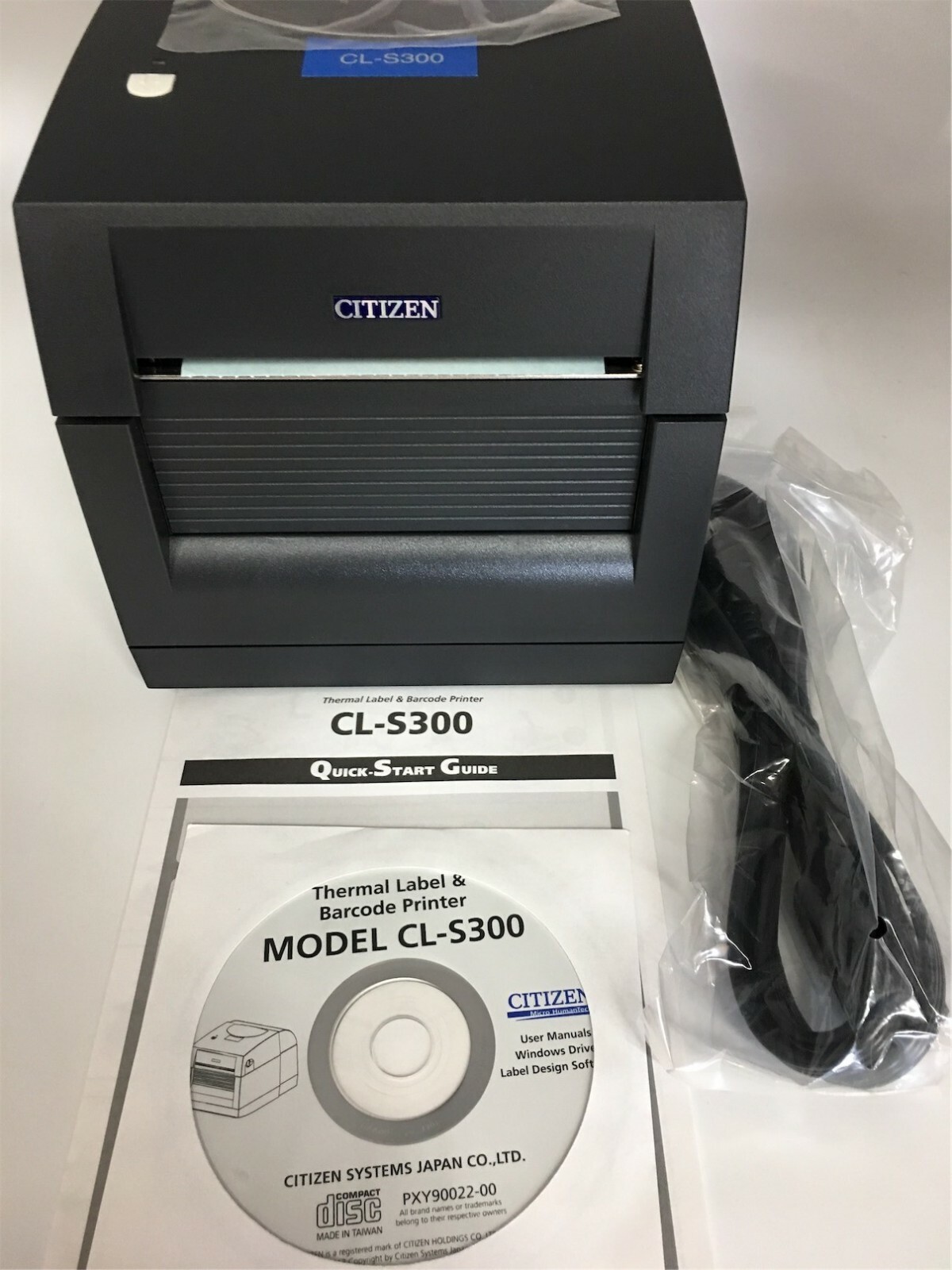 CITIZEN CL-S300UGNN DIRECT THERMAL BARCODE LABEL PRINTER 203DPI, USB NEW