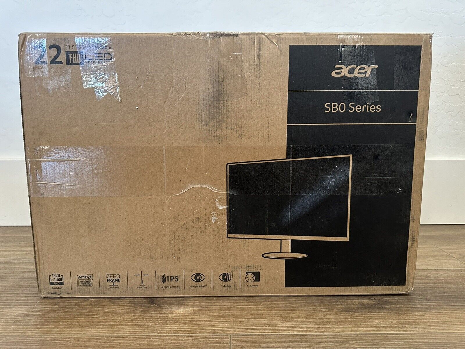 Acer 21.5 Inch Full Hd (1920 X 1080) IPS Ultra-thin Zero Frame Computer Monitor