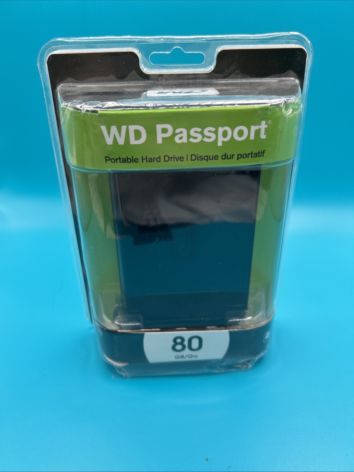 Western Digital Passport 80gb HDD Mac/windows New Sealed