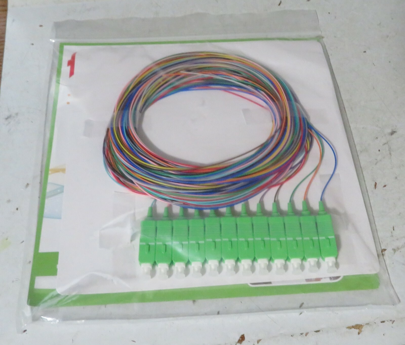 FIS FIBER INSTRUMENT SALES SP12SCAPCGR COMPUTER SERVER WIRING NEW SET KIT PACK