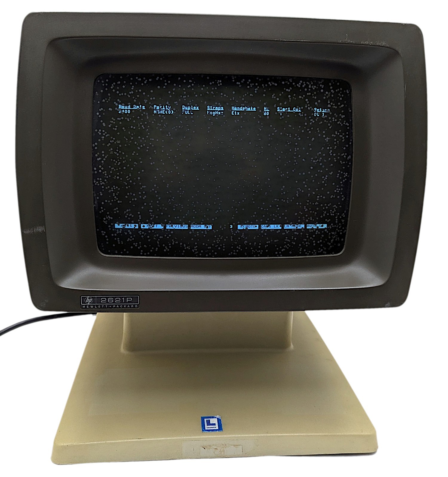 Vintage 1980 Hewlett Packard HP 2621P Terminal Display / Printer - AS-IS *READ*