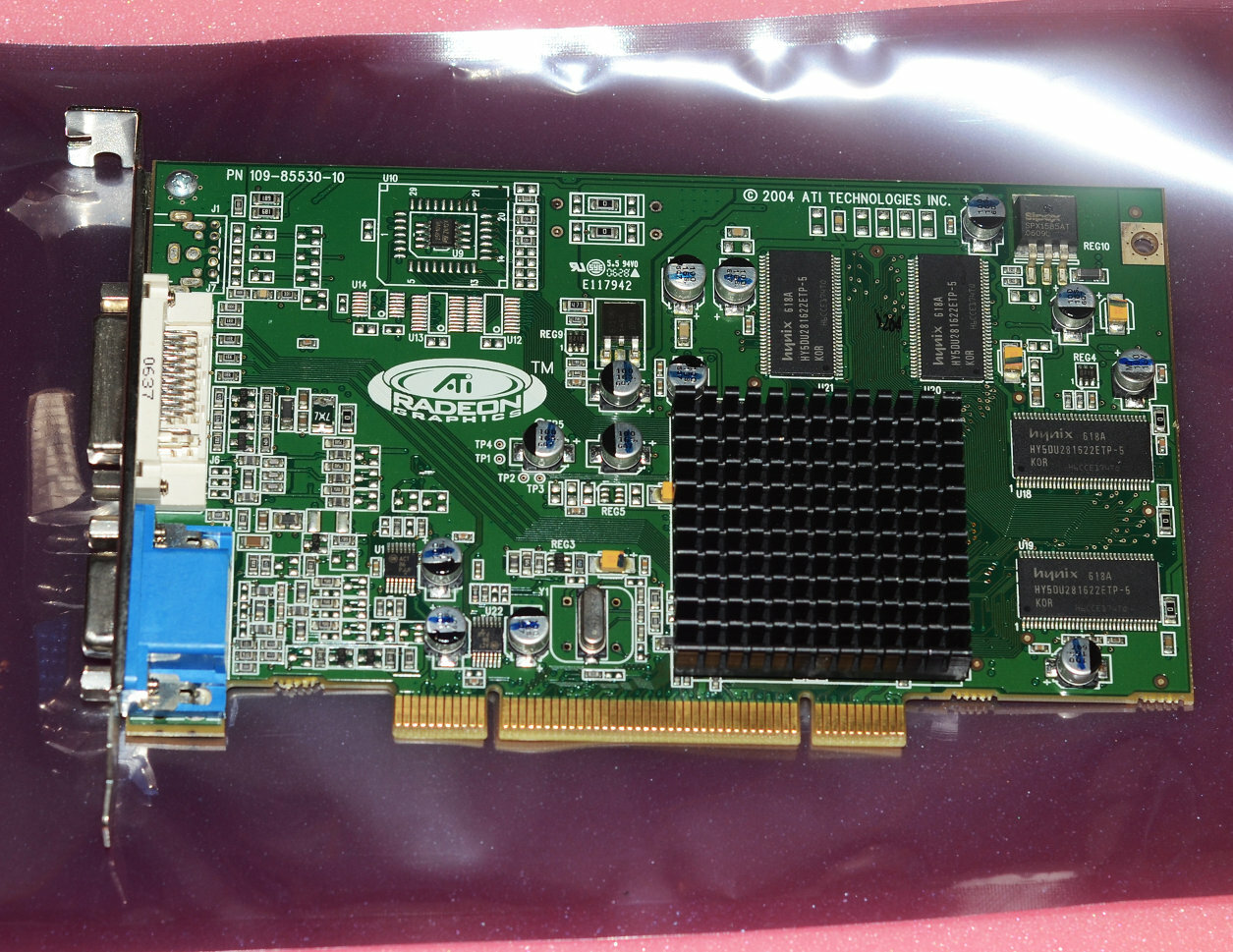 Sun ATI XVR-100 Graphics Accelerator 64MB 375-3290 X7296A 卡