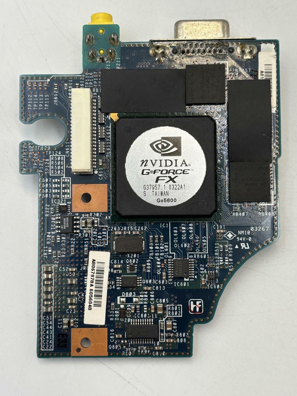 PCG-GRT230 Video Card Sony PCG-GRT250P Nvidia GeForce4 Video Card 08-20GR03301