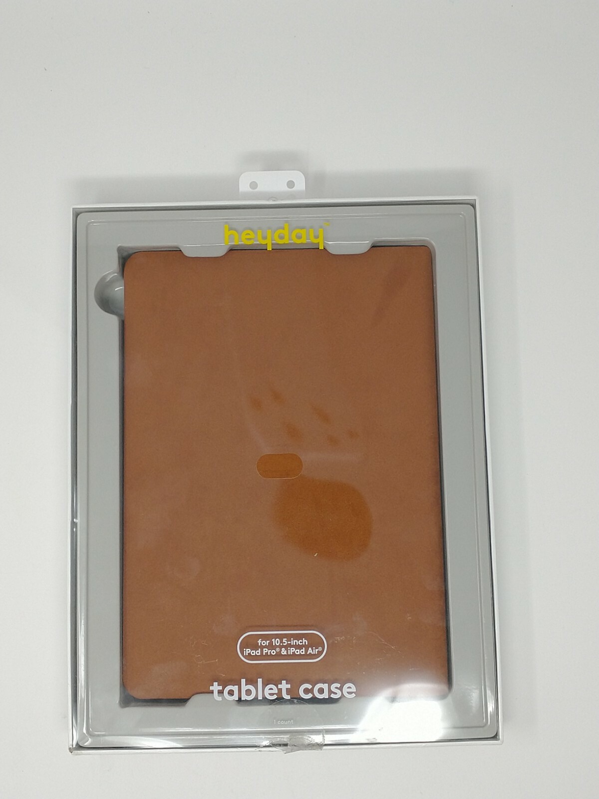 Heyday Faux Suede Case for Apple iPad 10.5 - Tan Autowakeup/Sleep Softtouch