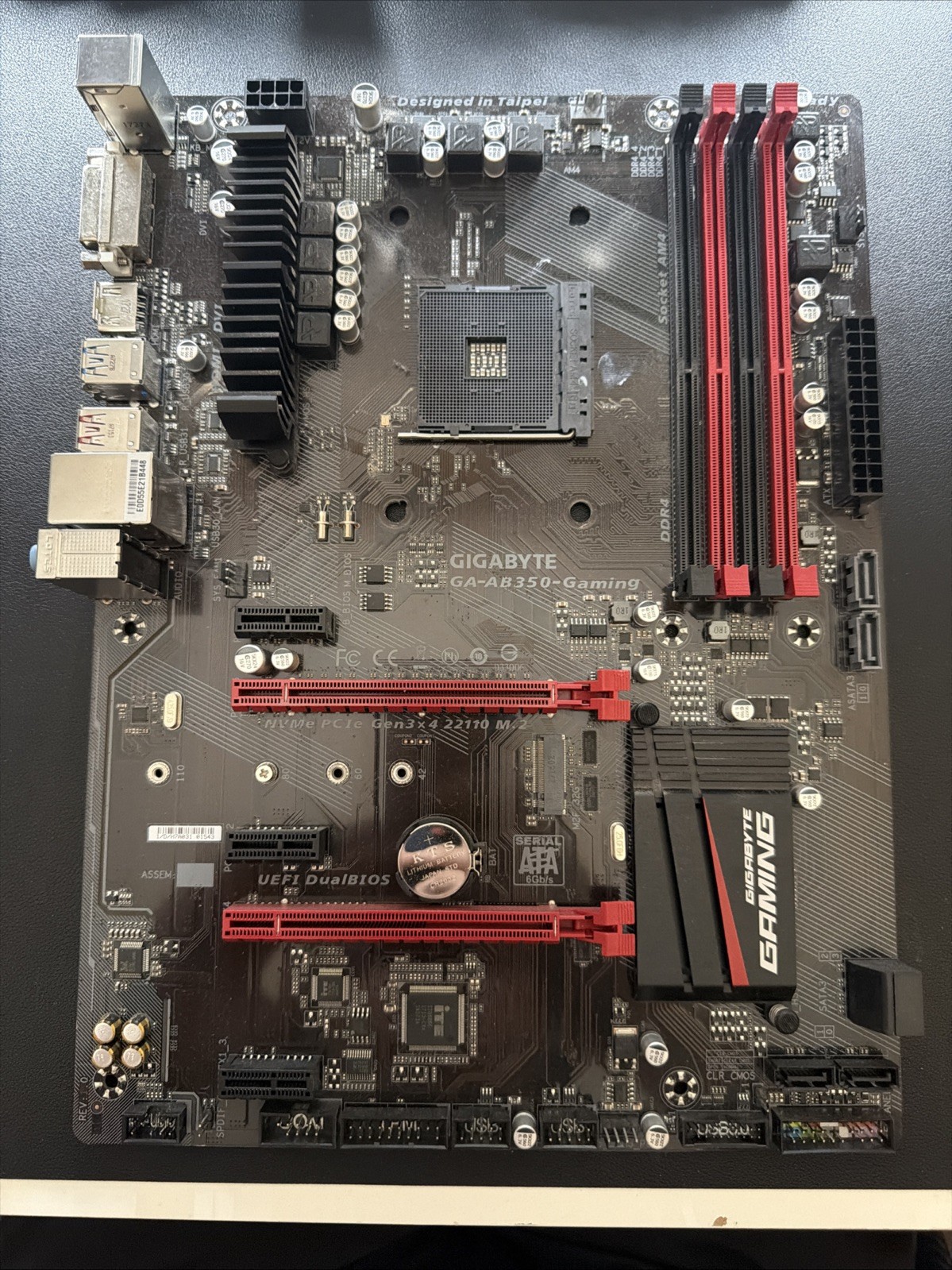 Gigabyte GA-AB350-Gaming Motherboard
