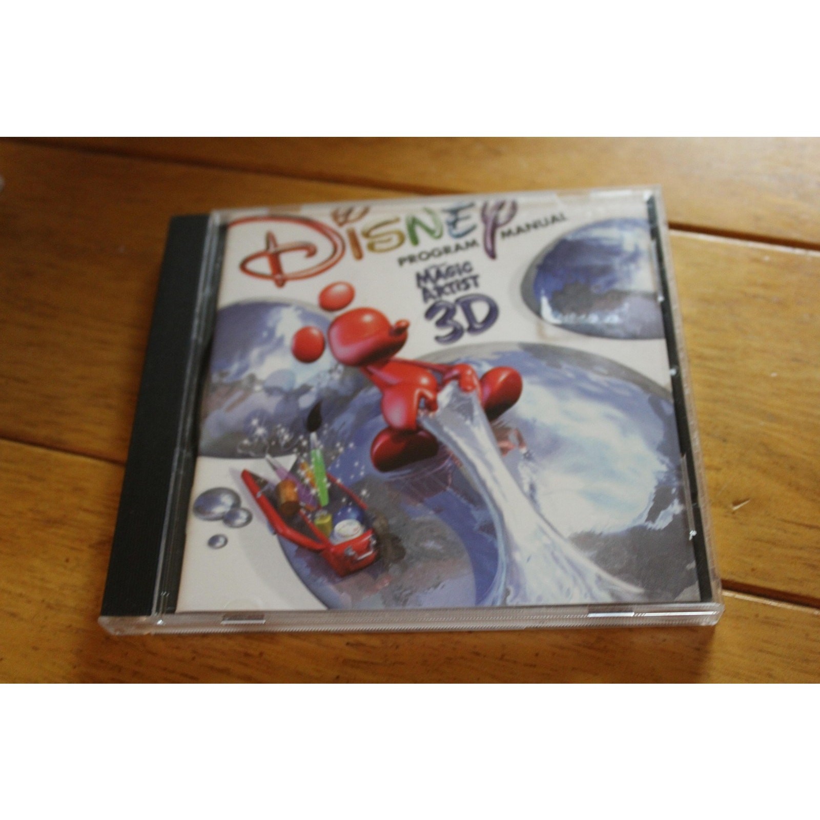 Vintage Disney's Magic Artist 3D PC CD-ROM Software Disney Interactive Manual