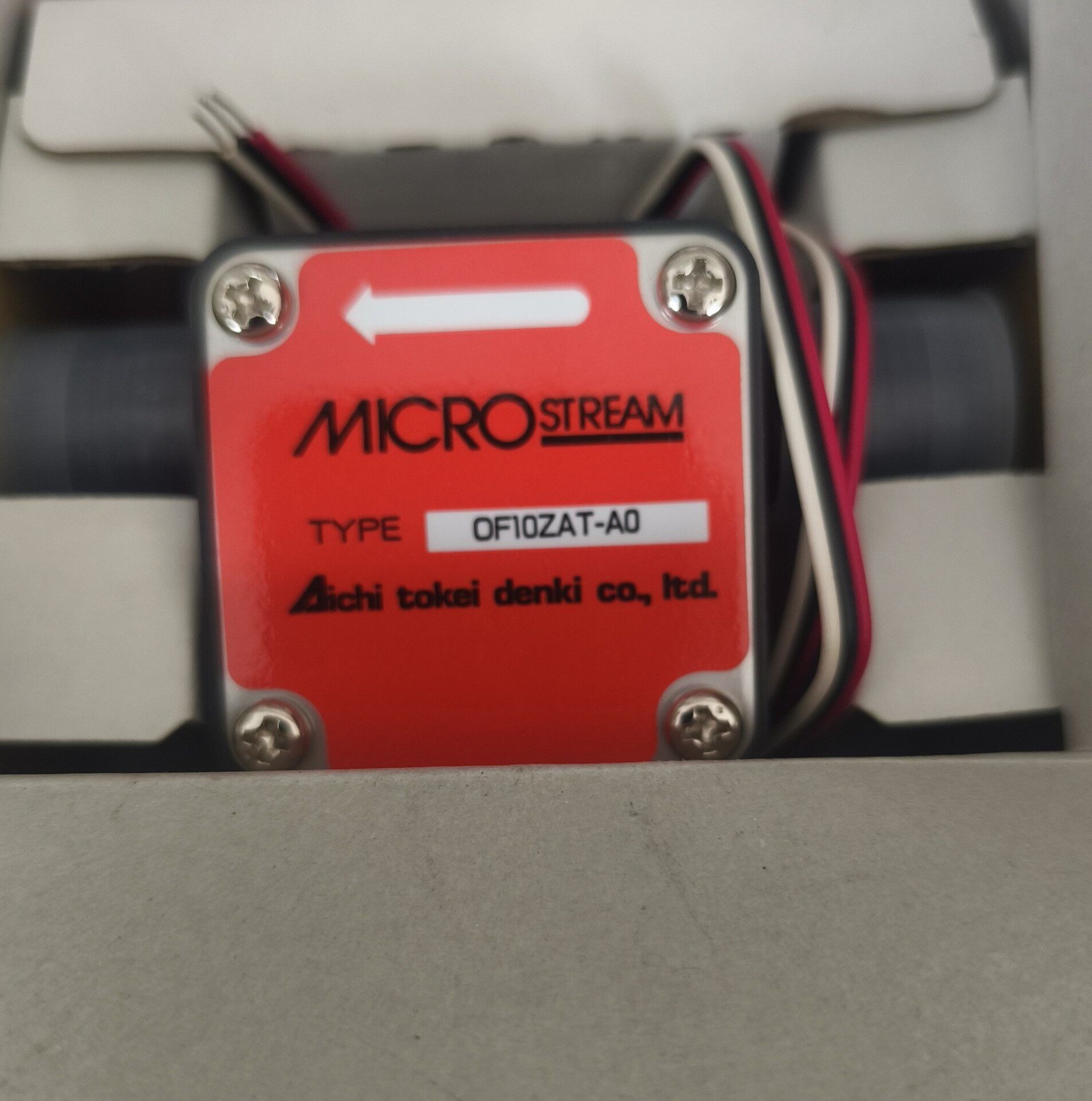 1PC NEW AICHI TOKEI OF10ZAT-AO Flow Meter Fast transportation