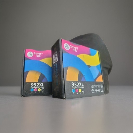 2 packs Of 4 952XL. Hp Compatible Ink Cartridges (Cyan, Magenta, Yellow, Black)