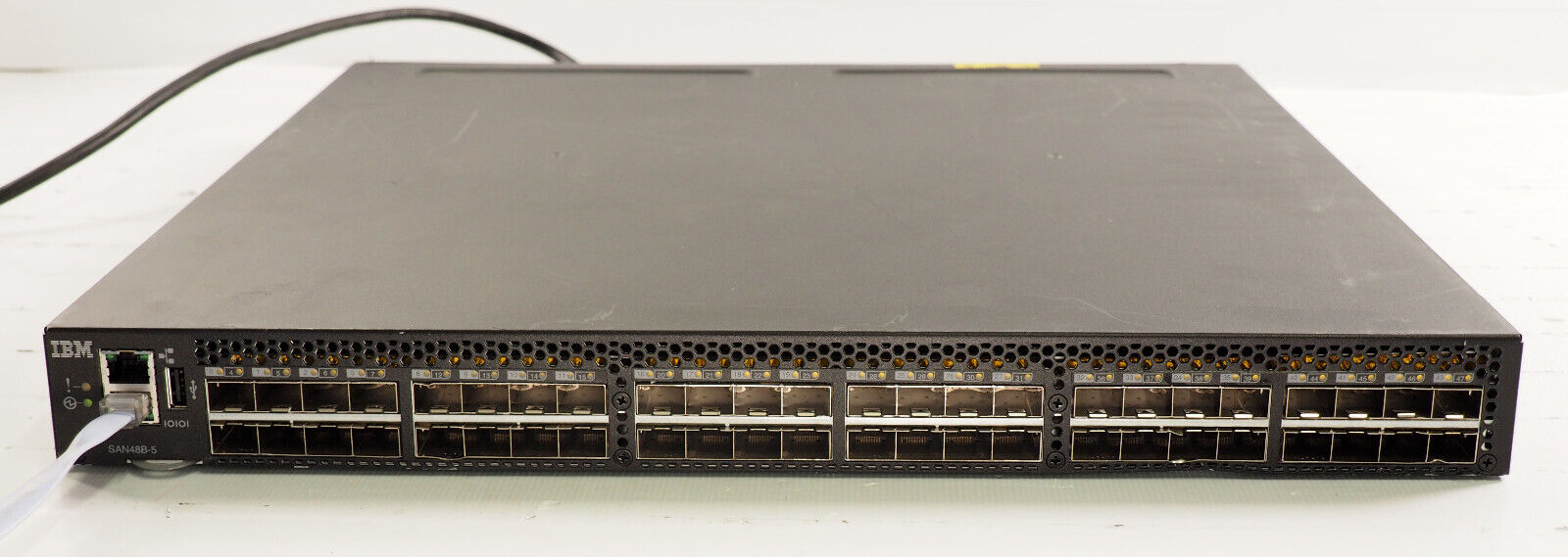 IBM SAN48B-5 2498-F48 480SFP Port System Storage Fibre Channel  Password Protect