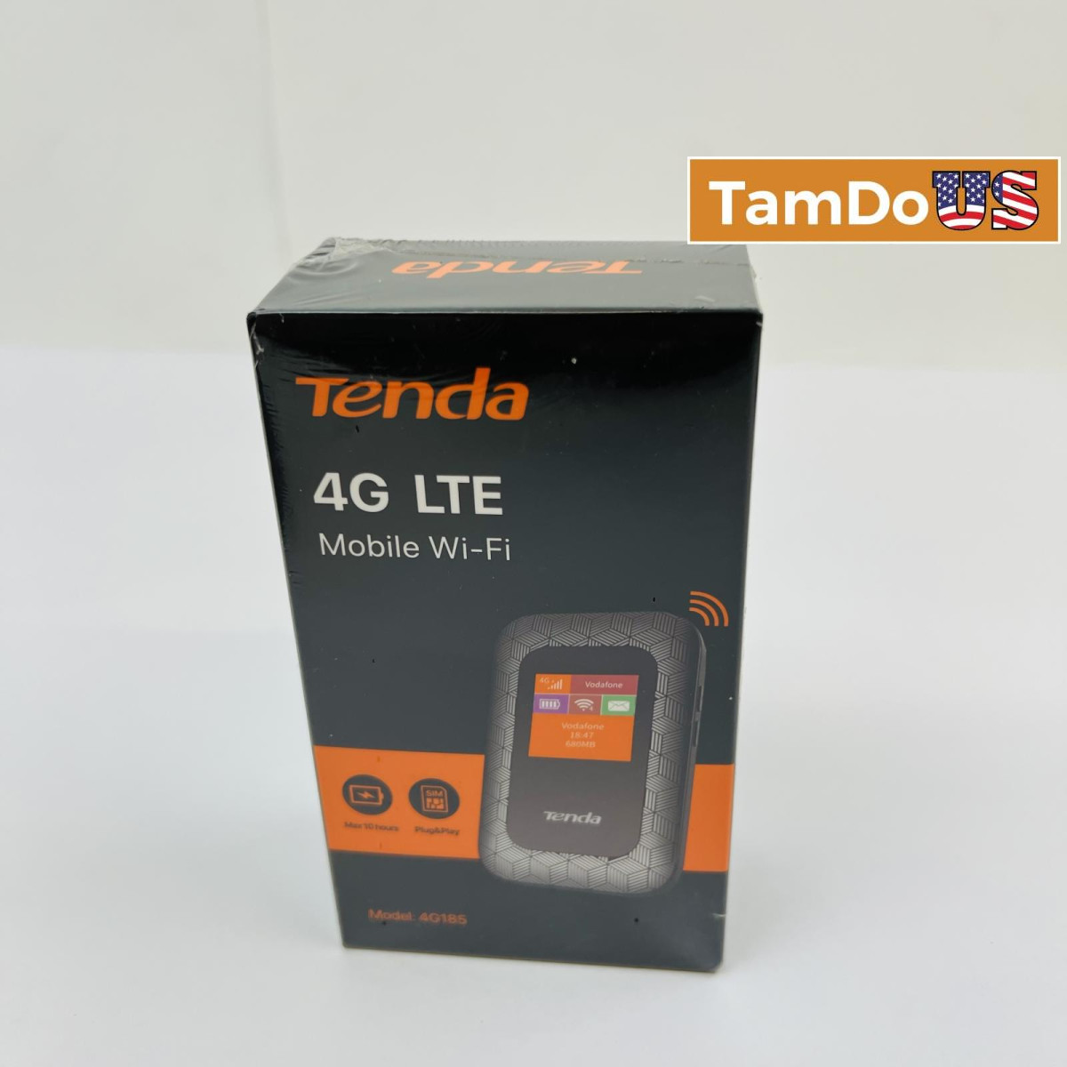 Tenda 4G185 4G LTE-Advanced Pocket Mobile WiFi Router,  Portable Hotspot